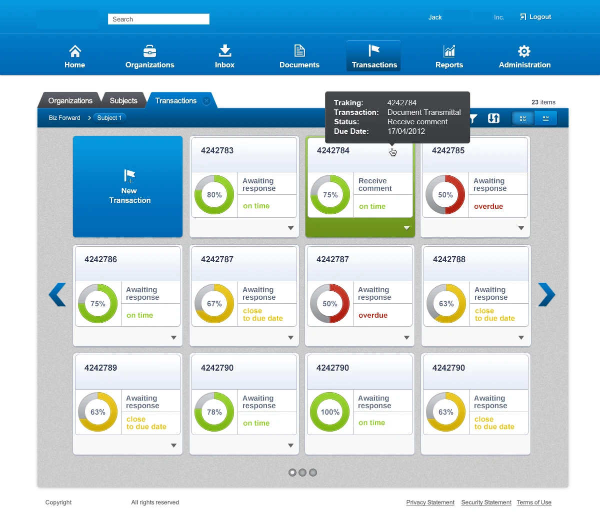 A Cloud-Based Document Exchange System