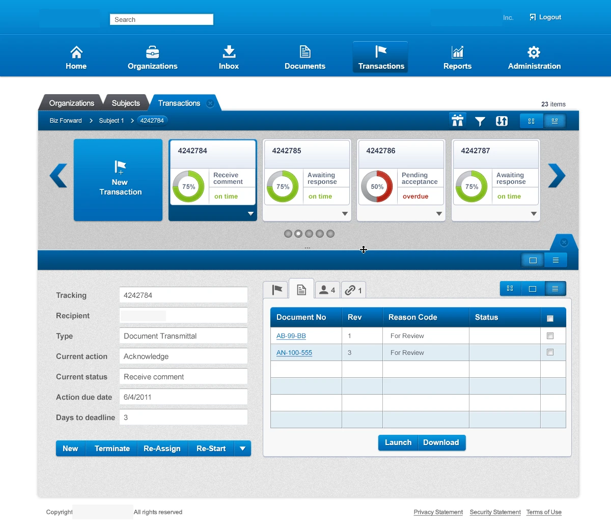 A Cloud-Based Document Exchange System